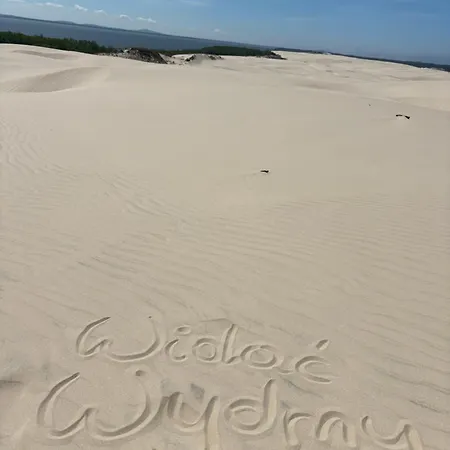 Widac Wydmy Łeba